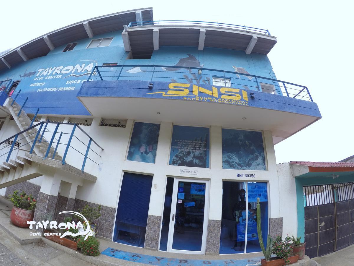 Tayrona Dive Center Otel Taganga Dış mekan fotoğraf